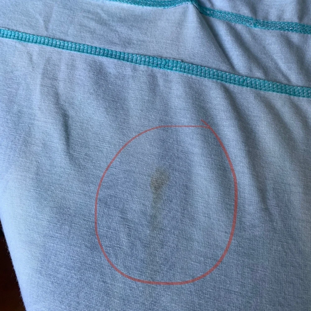 MARMOT Turquoise Strapy Dress with shelf bra, Large. - Picture 11 of 11